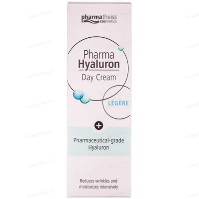 Крем для обличчя Medipharma Cosmetics Pharma Hyaluron Legere денний зволожуючий, флакон з дозатором, 50 мл