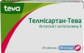 Телмисартан-Тева таблетки по 80 мг №28 (7х4)