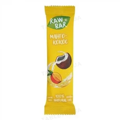 Батончик Sunfill Raw Bar манго-кокос, 35 г