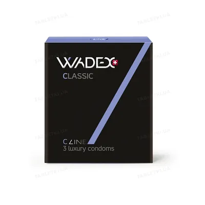 Презервативи Wadex Classic класичні, 3 штуки