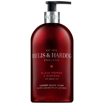 Мило рідке Baylis & Harding Чорний перець і женьшень для рук, 500 мл
