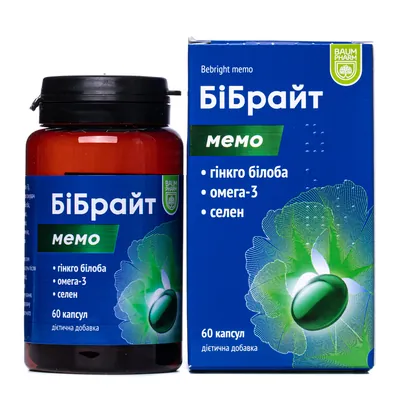 Бібрайт Мемо Baum Pharm капсули №60