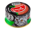 Корм влажный для взрослых кошек Carnie мясной паштет с кроликом, 100 г