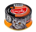 Корм влажный для взрослых кошек Carnie мясной паштет с курицей, 100 г