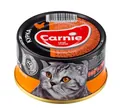 Корм вологий для дорослих кішок Carnie м'ясний паштет з куркою, 100 г
