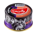 Корм вологий для кошенят Carnie м'ясний паштет з індичкою, 95 г