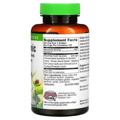 Травяная формула оджибва Herbs Etc Essiac Tonic, 120 капсул