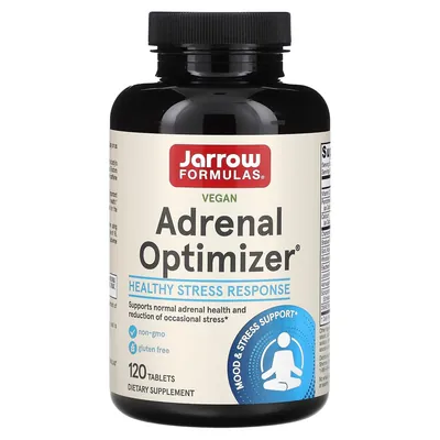 Підтримка наднирників Jarrow Formulas Adrenal Optimizer, 120 таблеток