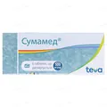 Сумамед таблетки, дисперг. по 500 мг №6 (3х2)