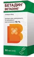 Бетадин розчин д/зовн. та місц. заст. 10 % по 30 мл у флак.