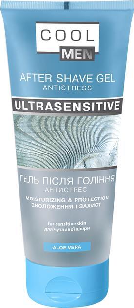 Гель после бритья Cool Men Ultrasensitive, 200 мл