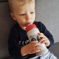 Поильник Canpol babies Hello Little Панда 56/510_bei с силиконовой насадкой, бежевый, 350 мл