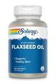 Льняное масло Solaray Flaxseed Oil, 100 гелевых капсул