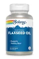Лляна олія Solaray Flaxseed Oil, 100 гелевих капсул