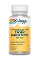 Бета-каротин Solaray Food Carotene 10000, 30 капсул