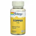 Мідь Solaray Copper 2 мг, 100 капсул