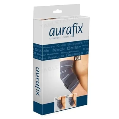 Бандаж на ліктьовий суглоб Aurafix 304 з силіконовою вставкою, розмір XXL