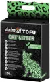Наповнювач для туалету AnimAll ТОФУ з ароматом зеленого чаю, 4,66 кг (10 л)