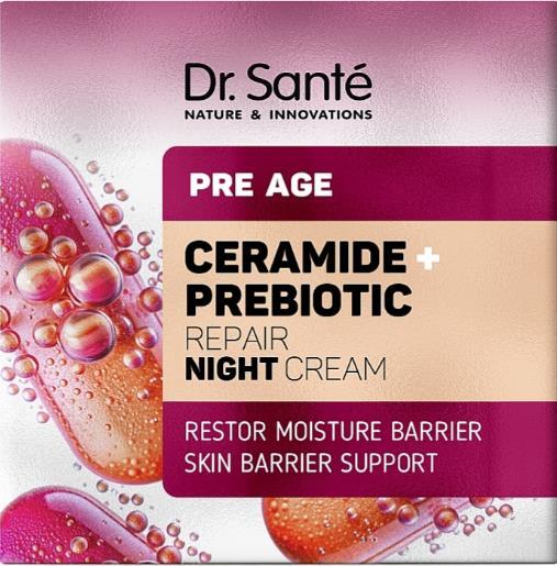 Крем для лица Dr.Sante Pre Age Керамид+ Пребиотик ночной восстанавливающий, 50 мл