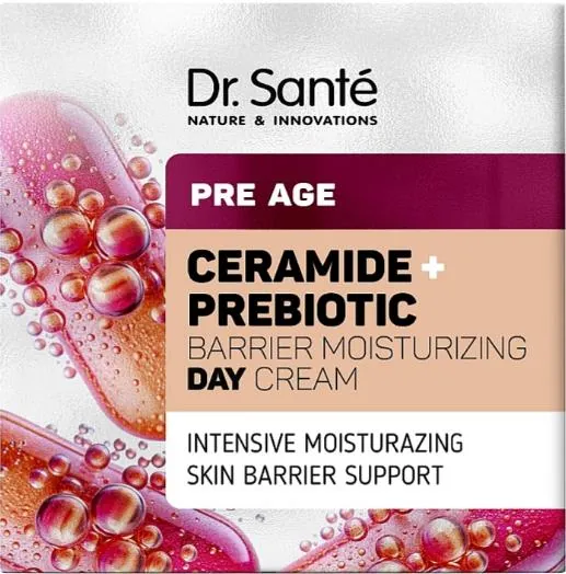 Крем для обличчя Dr.Sante Pre Age Керамід + Пребіотик денний захисний зволожуючий, 50 мл