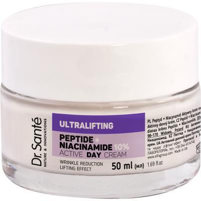 Крем для обличчя Dr.Sante Ultralifting Пептид + Ніацинамід денний активний, 50 мл