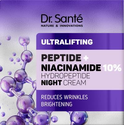 Крем для обличчя Dr.Sante Ultralifting Пептид + Ніацинамід нічний активний, 50 мл