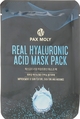 Маска для обличчя Pax Moly Real Hyaluronic Acid тканинна з гіалуроновою кислотою, 25 мл