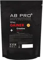 Гейнер AB PRO Whey Gainer + Creatine, полуниця, 2000 г