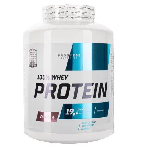 Протеїн сироватковий концентрат Progress Nutrition 100% Whey Protein ваніль, 500 г
