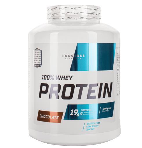 Концентрат сывороточного протеина Progress Nutrition 100% Whey Protein шоколад, 500 г