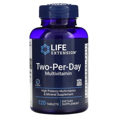 Мультивитамины Life Extension Two-Per-Day Tablets, 120 таблеток