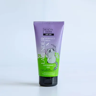 Гель для вмивання Beauty Derm з екстрактом лаванди та центелли азіатської, 150 мл