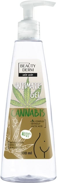 Гель для интимной гигиены Beauty Derm с маслами Cannabis, 300 мл