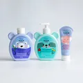 Гель-шампунь для купання Beauty Derm Kids дитячий 2 в 1 з полунично-банановим ароматом, 300 мл