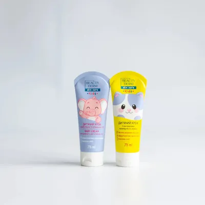 Крем дитячий Beauty Derm Kids універсальний з пребіотиком та вітамінами А, Е, 75 мл