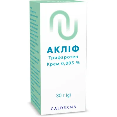 Акліф крем 0.005 % по 30 г у конт.