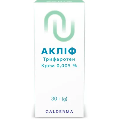 Акліф крем 0.005 % по 30 г у конт.