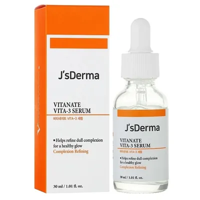 Сироватка для обличчя J'sDerma Vitanate освітлювальна з ніацинамідом, 30 мл