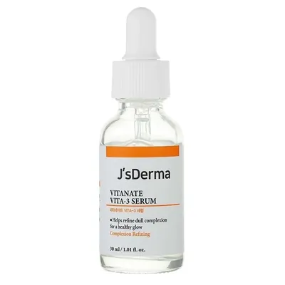 Сироватка для обличчя J'sDerma Vitanate освітлювальна з ніацинамідом, 30 мл