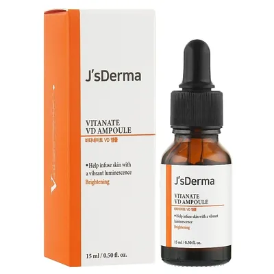 Сироватка для обличчя J'sDerma Vitanate освітлювальна з ніацинамідом, 15 мл