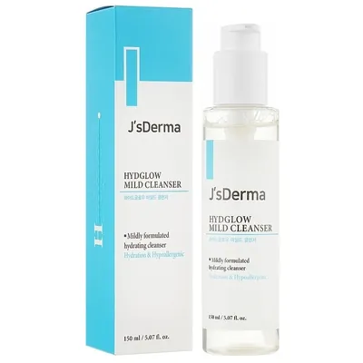 Гель J'sDerma Hydglow для м'якого очищення шкіри, 150 мл
