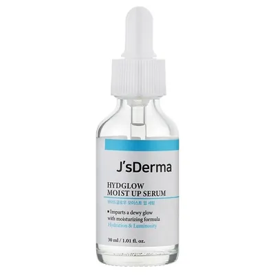 Сироватка для обличчя J'sDerma Hydglow зволожуюча з гіалуроновою кислотою, 30 мл
