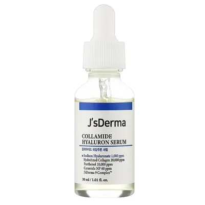 Сироватка для обличчя J'sDerma Collamide для комплексного зволоження з керамідами і колагеном, 30 мл