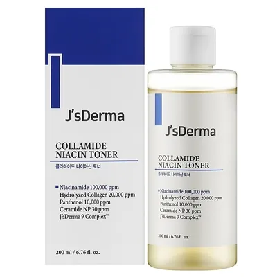 Тонер для обличчя J'sDerma Collamide для комплексного зволоження з керамідами і колагеном, 200 мл