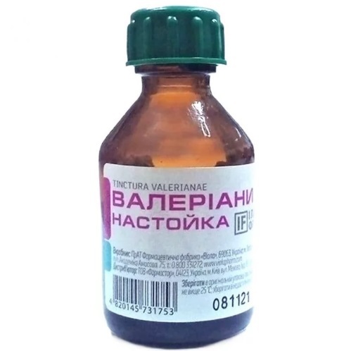 Валерианы настойка по 25 мл во флак.