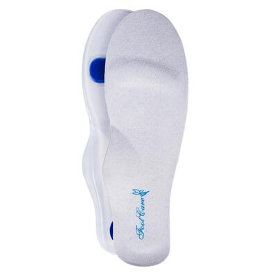 Стельки Foot Care SI-02 силиконовые для открытой обуви, туфель и босоножек, при продольном плоскостопии, размер XL