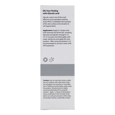 Пілінг для обличчя InoPharm Pure Elements з 20% гліколевої кислоти, 30 мл