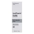 Пілінг для обличчя InoPharm Pure Elements з 20% гліколевої кислоти, 30 мл