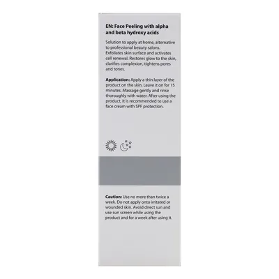 Пілінг для обличчя InoPharm Pure Elements з 9% AHA та BHA, 30 мл
