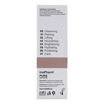 Сироватка для обличчя InoPharm Pure Elements з 10% ніацинаміду та 1% цинку, 30 мл